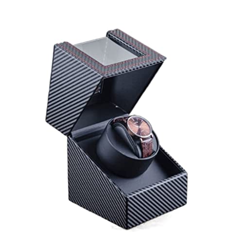 RUTAVM Caja de Relojes Caja De Almacenamiento De Cuero para Reloj Mecánico con Agitador De Mesa Giratoria, Caja De Almacenamiento De Joyería Recargable Reloj de Almacenamiento (Size : B1 epitope)