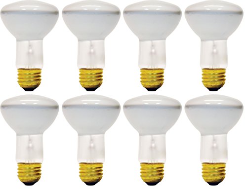 (Pack of 8) 45R20/FL E26 Medium Base 45 Watt R20 320 Lumen Flood