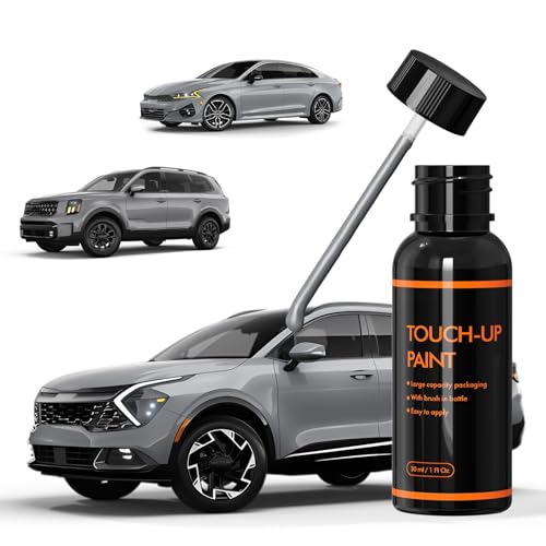 XTryfun C7S/US6 Wolf Gray Touch Up Paint for Kia