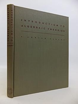 Hardcover Introduction to Algebraic Theories Book