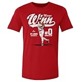 500 LEVEL Masyn Winn Shirt - Masyn Winn St. Louis Player Name WHT (Red, XX-Large)
