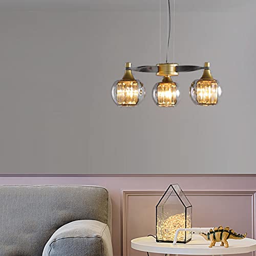 Lustre cristal E14 grand format pour illuminer un grand salon sombre