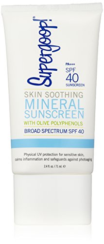 Supergoop! Skin Soothing Mineral Sunscreen SPF 40, 2.4 Fl Oz