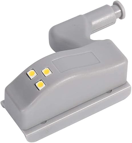 Miniatura 7 de Fdit 10 Uds. Blanco Cálido/Frío Universal Armario Bisagra Luz