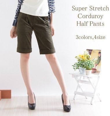 Amazon Nod コーデュロイ ハーフパンツ ストレッチ レディース 秋冬 L ベージュ ショートパンツ 通販 Amazon Nod コーデュロイ ハーフパンツ ストレッチ レディース 秋冬 L ベージュ ショートパンツ 通販