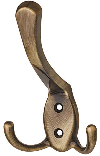 Gedotec Garderobenhaken Vintage - Kleiderhaken JUNA (Doppelhaken 123 x 76...