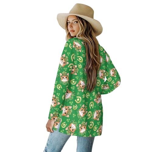 Image of Cardigan for Women Long Sweater Open Front Sweaters Fashion Lightweight Cardigans with Pockets