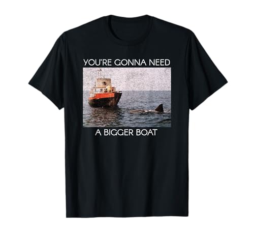 Jaws Screen Grab You're Gonna Need A Bigger Boat T-Shirt