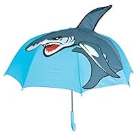 Rhode Island Novelty 27\" Kids Shark Umbrella Child's Boy Girl Umbrellas