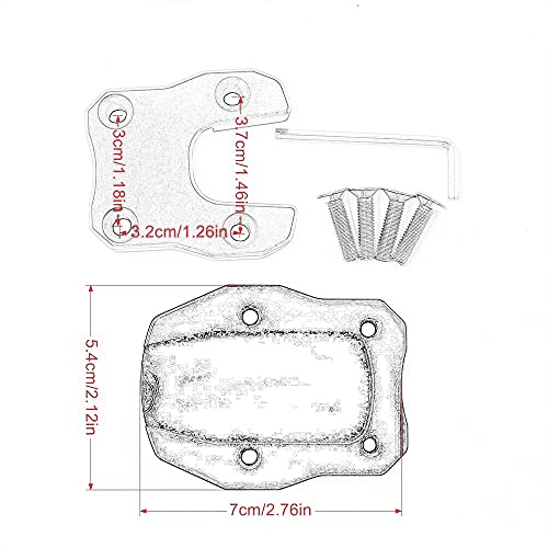 Support latéral de moto pour ADV150, l'extension de béquille idéale pour vos road trips en duo