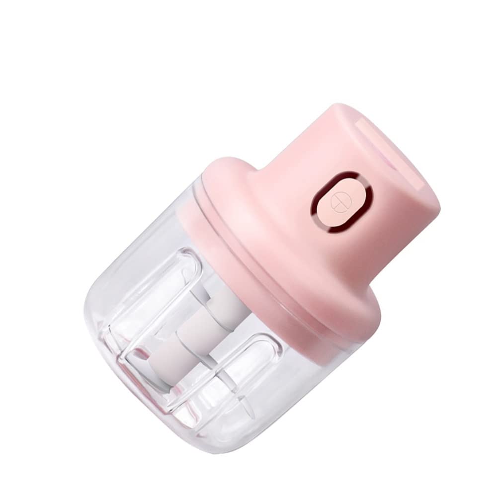 Fitto Electric Cordless Garlic Crusher, Mini Vegetable Processor, Garlic Masher, Portable Onion Blender, 250ml