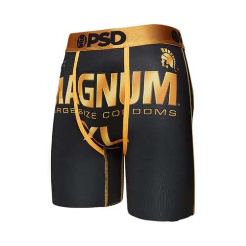 PSD Men's Magnum Xl Boxer Briefs, Black, M2