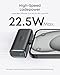 Anker Nano Powerbank, 5000mAh Powerbank 22.5W, Integrierter Faltbarer USB-C Konnektor, Kompatibel mit iPhone 17/16/15, Samsung S22/23 Serie, Note20 Serie, Huawei, iPad Pro/Air, AirPods und mehr