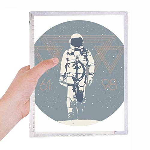 Carnet à spirales rechargeable universe cadeau pour passionné espace