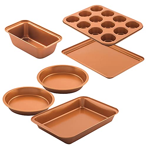 Copper Bakeware Set, Assorted