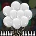Produktbild TURATA LED Luftballon 30 Stück leuchtende Ballons Weiß Schöne Ballons für Hochzeit Weihnachten Party Geburtstag Fasching