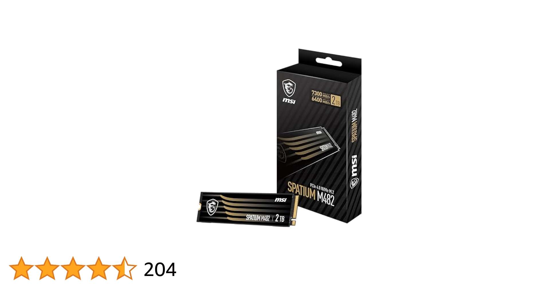 内蔵型SSD MSI SPATIUM M480 2TB m.2 ssd MSI SPATIUM M480 PCIe 4.0 NVMe M.2 2TB PLAY SSD Storage