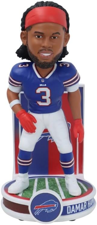 FOCO Damar Hamlin (Buffalo Bills) Banner Series NFL Bobblehead