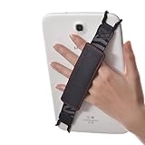 TFY Security Hand Strap PU Holder for 7 – 10 Inch Tablets – iPad Pro 9.7” / iPad Mini/iPad Air/Samsung Galaxy Tab S2 / Tab A/Fire 7” / Fire HD 8 / Fire HD 10 and More