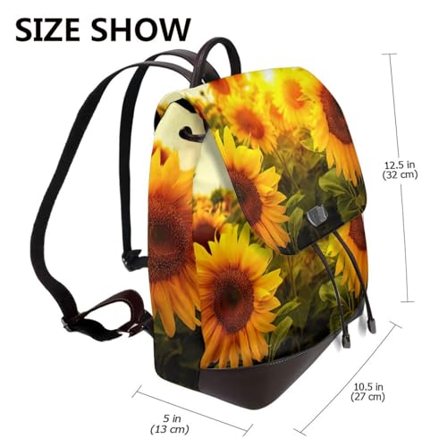 Sac à dos en cuir noir imprimé avec compartiment ordinateur - 2