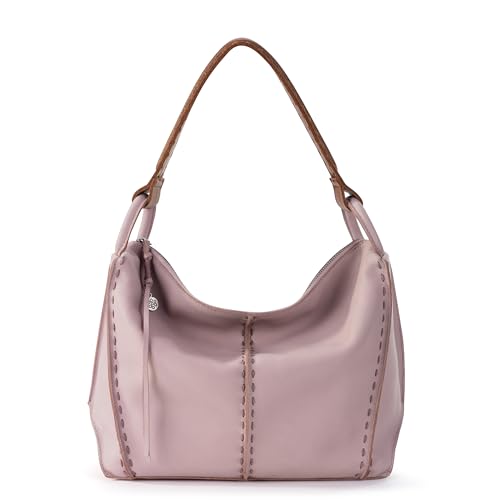 Image of The Sak Los Feliz Hobo Purse - Premium Large Leather Women's Handbag for Everyday & Travel - Durable Purse With Zipper Pocket