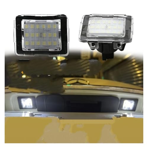 Luces LED para matrícula de Mercedes Benz GLA X156 y GLS X166 2