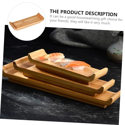 Plato pequeño para sushi Ipetboom de material sintético miniatura 7
