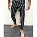 JEsilunmaMY Slim Fit Slacks for Men Mid Waist Striped Skinny Pencil Trousers Casual Business Stretch Dress Pants with Pocket (Black,X-Large)