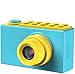 Kriogor Kinder Fotoapparat, Kids Camera Digitalkamera Videokamera mit 4X Digitaler Zoom/HD 1080/ 8 Megapixel/ 2 Zoll Bildschirm/ 32G TF Karte, Geschenke für Kinder (Blau)
