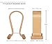 SAMDI Leather Headphone Stand Headset Stand Headphone Holder Universal Gaming Headset Holder - Birch
