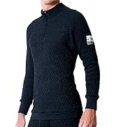 Amazon | [ひだまり] 紳士用 エベレスト 長袖ハイネックシャツ 防寒