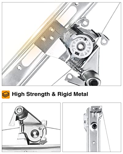A-Premium Power Window Regulator Without Motor Replacement For Bmw E46 323I 325I 325Xi 328I 330I 330Xi Rear Right Passenger Side #TOP3