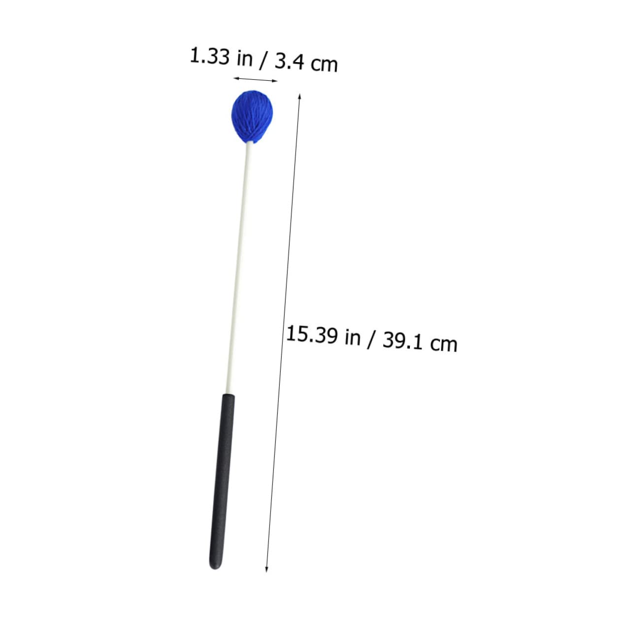TOYANDONA 3paia Bacchette Per Percussione Lana Con Testa Strumento Musicale Per Batteria e Pratica Manico Resistente e Facile Da Impugnare Per Musicisti e Performance Dal
