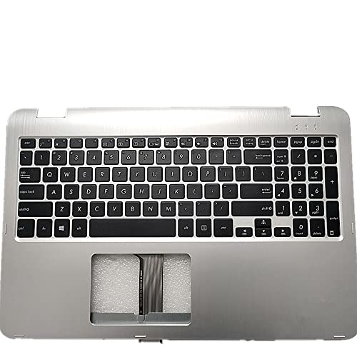 Clavier ASUS VivoBook Flip TP501UQ de rechange premium argenté avec top case et touchpad