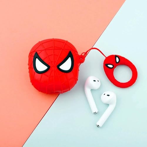 Image of YODI Case Cover for Airpods Pro|Pro 2|Airpods Pro 3|Airpods 4 Pouch, Silicone Cases with Cleaner Kit 360 Drop Protection,Shock-Resistant ((Spider-Man), Airpods 4)