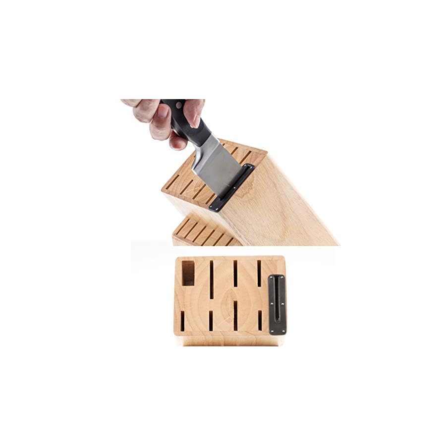 Professional-15-Piece-German-High-Carbon-Stainless-Steel-Kitchen-Knife-Set-Ocean-Series-Premium-Forged-Full-Tang-Chef-Knives-Set-with-Rubber-Wood-Block-Black Professional 15-Piece German High Carbon Stainless Steel Kitchen Knife Set, Ocean Series Premium Forged Full Tang Chef Knives Set with Rubber Wood Block, Black