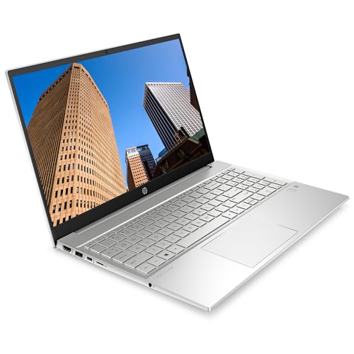 HP Pavilion Laptop, 15.6" IPS FullHD Display, AMD Ryzen 5 7530U, 32 GB DDR4 RAM, 512 GB PCIe SSD, AMD Radeon-Grafik, Wi-Fi 6, QWERTZ Tastatur, Windows 11 Home, Silber+ NPO Rucksack + Type-c – Bild 3