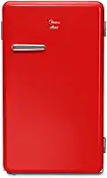 Frigobar Retrô, 95L, Vermelho Rubi, 110V, Midea, MRV10V1