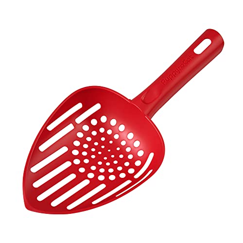 Hot Pink Cat Litter Shovel - The PUPPYROCAT Scoop for Your Kitty's Litter Box