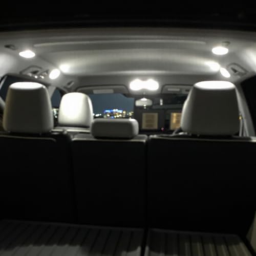 Kit de 14 luces LED interiores para Toyota Highlander 2014-2019 miniatura 6