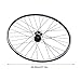 BANLICALI 27.5 Inch Wheelset, Aluminum Alloy Bike Wheels, Rim Disc Brake Mountain Bike Wheelset with Quick Release Lever and Spokes, Front Rear Mountain Bike Wheels Black (Black Hub)