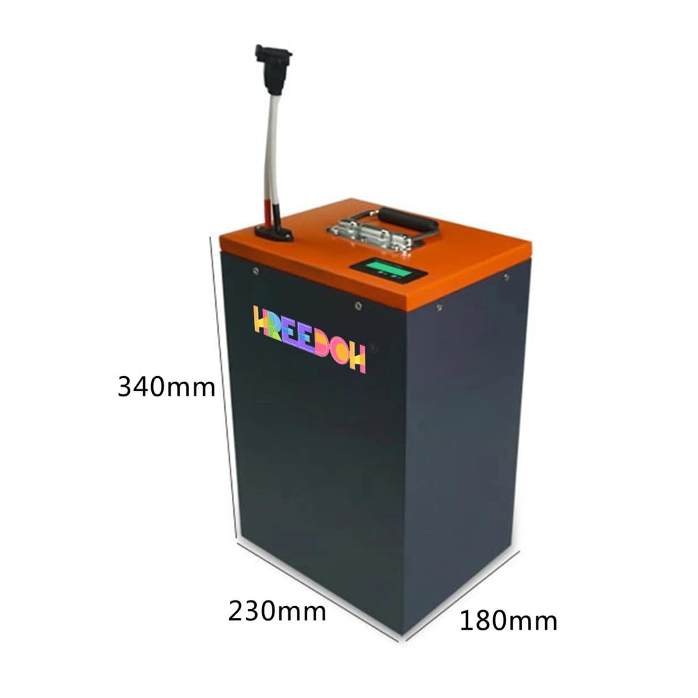 Motorradbatterie 48V 60V 72V LiFePO4 Batterie 12Ah 20Ah 30Ah 40Ah 50Ah 60Ah für 50-4400W Motor mit Ladegerät