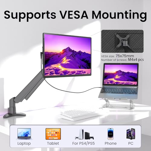 Image of Laptop Screen Extender Portable Monitor - Dual 16 inch 1200P FHD Travel Monitor Fit for 13-17 inch Laptops Plug & Play 360 Rotating Detachable Stand Height Adjustable for Travel /Work /Study