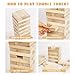 Imagen de WOODENFUN Torre gigante de madera apilable de 0