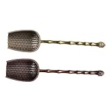 Cuillère de service à sauce : cette cuillère à thé en forme de tamis à riz, décorative et pratique à utiliser.
