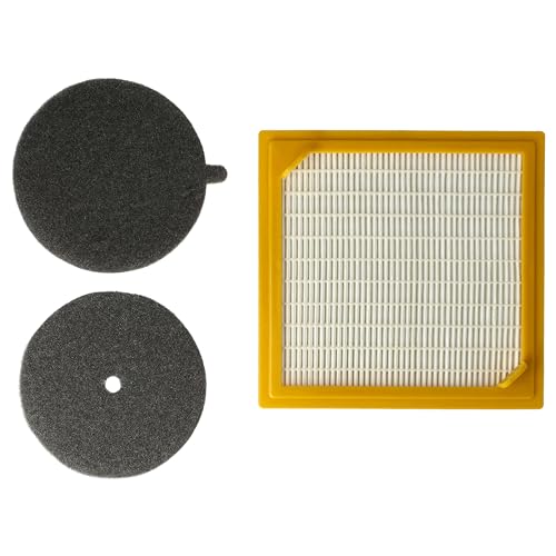 vhbw Lot de 3 filtres compatible avec Hoover TS2213 001, TS2265 001, TS2266 011, TS2272 011, TS2308 001, TS2351, U27 Sensory aspirateur - Remplacement pour...