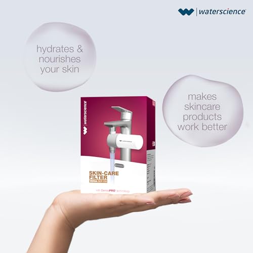 Image of WaterScience VERSA Skin Care Filter for Hard Water with Vitamin C | Tap Filter for Hard Water | Wash Basin Filter for Skin - VERSA-SCF-725