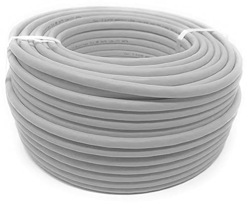 Câble de réseau Cat5e Techly ITP8-FLU-0100 pour liaison ethernet RJ45 internet 100m