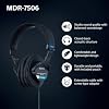 Auriculares profesionales Sony MDR7506 de diafragma grande | MDR-7506, drivers de 40mm, 10Hz-20kHz 8