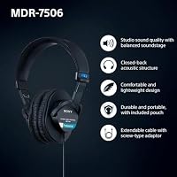 Sony MDR7506 Professional Large Diaphragm Headphone — image 4